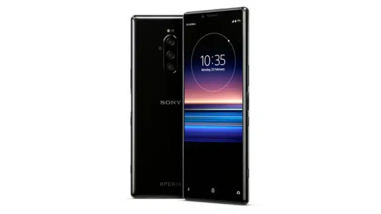le sony xp est un smartphone avec un dos courbé et un dos courbé