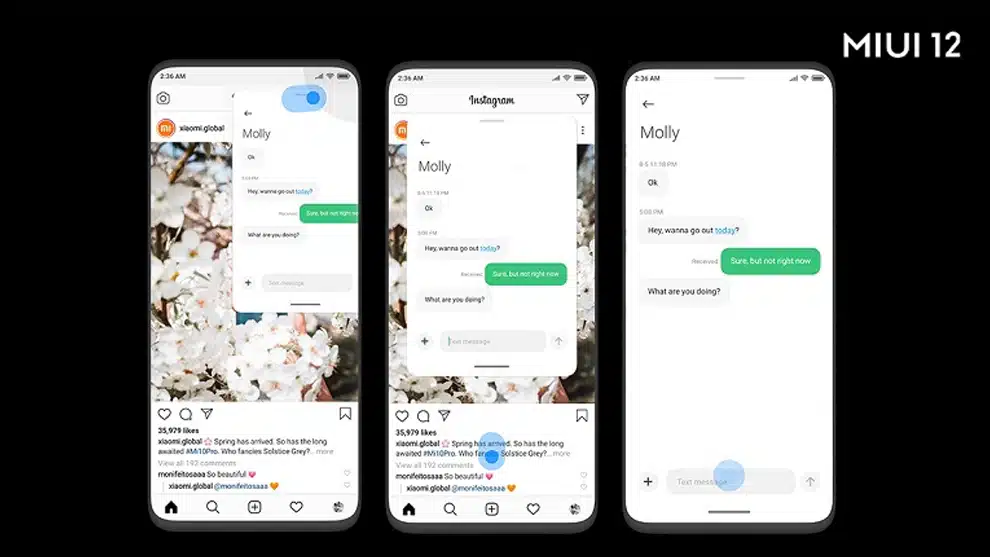 Mode multitâche xiaomi