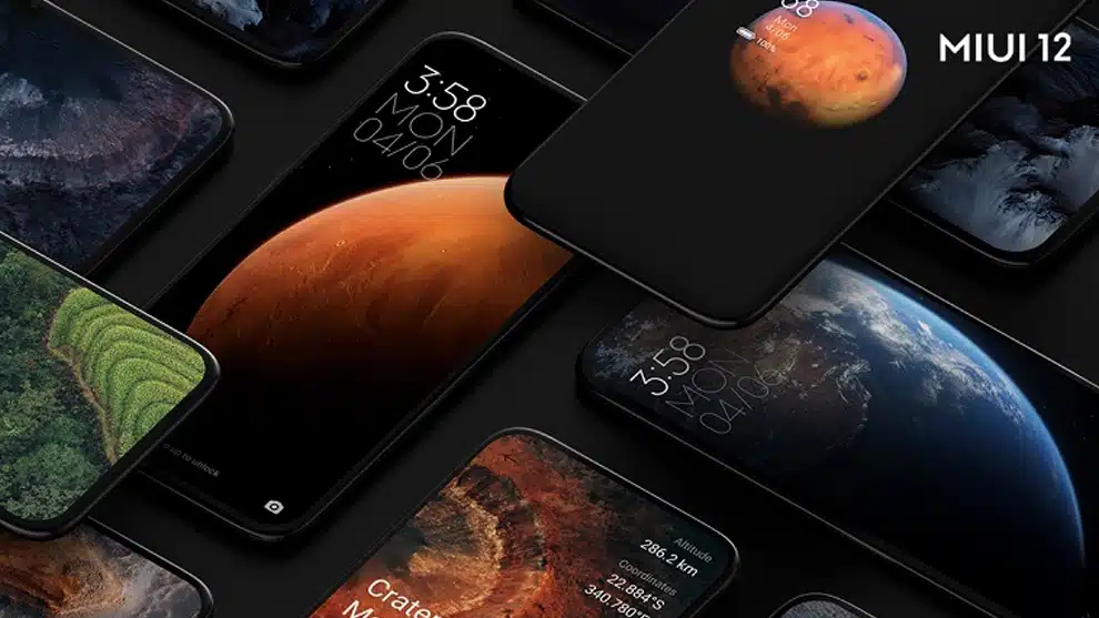 xiaomi fond écran cosmique