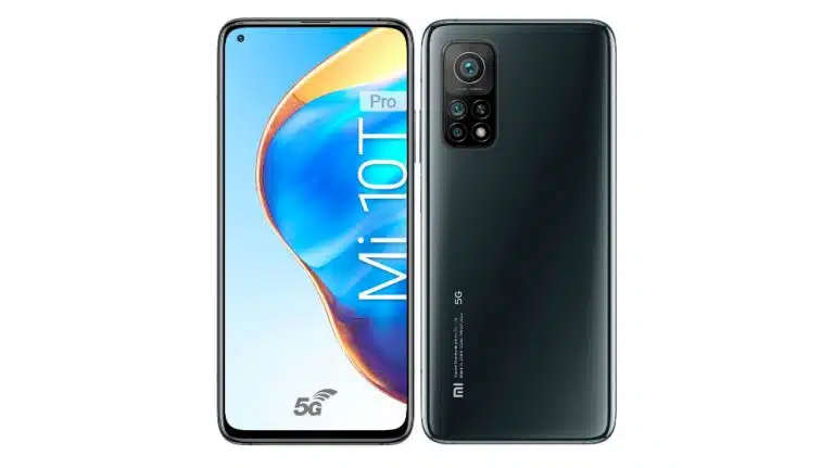 le nouveau smartphone huamio 5g est montré en noir