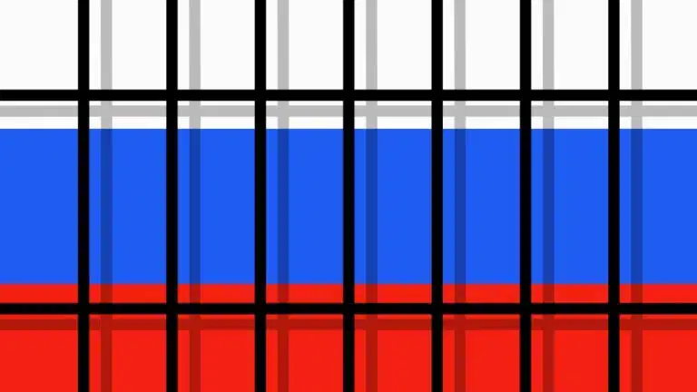 un mur rayé rouge, blanc et bleu