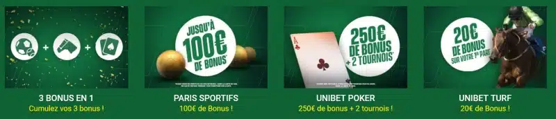 Bonus Unibet